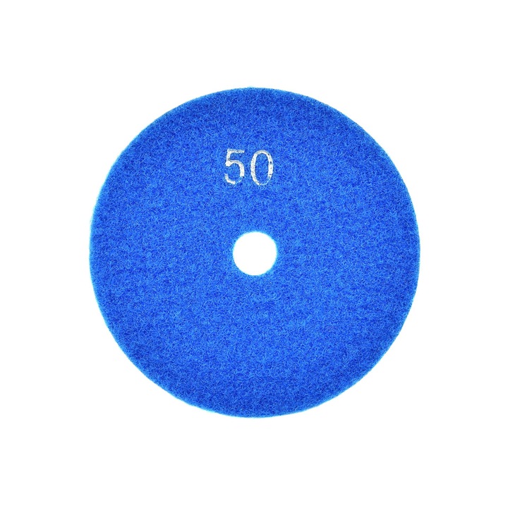 Disc diamantat pentru slefuirea umeda a gresiei, granulatie 50, 100 mm, Geko G78910
