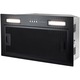 Hota incorporabila Turbionaire Selena 50 Black, Motor 594 mc/h, Iluminare LED 3200K, 3 viteze, Control electronic, Filtru grasimi Aluminiu in 5 straturi