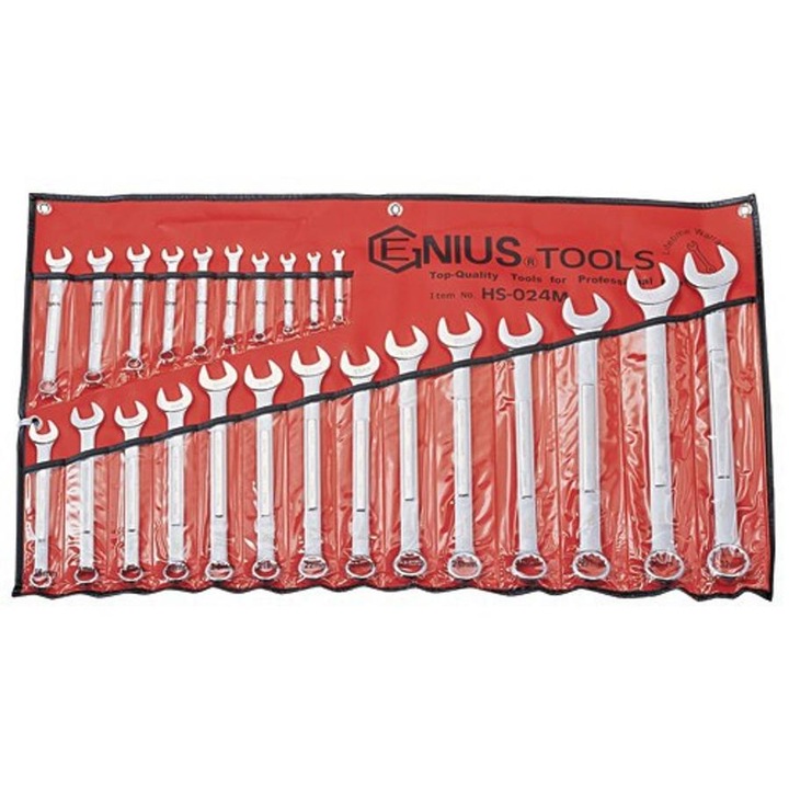 Genius csillag-villáskulcs készlet 24 db 6-32 mm