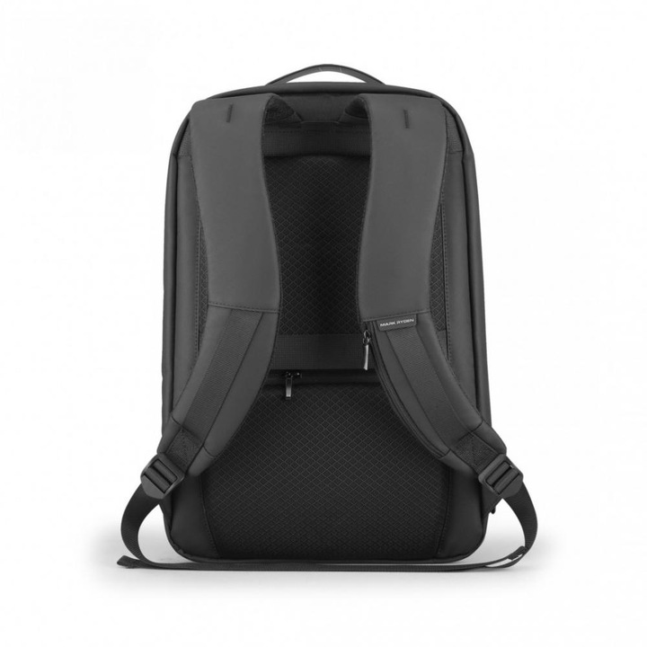 Rucsac Mark Ryden compatibil cu laptop 15.6" si tableta 11", 20L, port USB, full impermeabil, sistem antifurt, negru