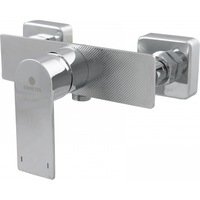 Baterie dus Ermetiq Stylish ER-DG11, cu furtun, para si suport, cartus ceramic, Crom