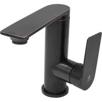 Baterie lavoar Ermetiq Stylish ER-DG105N, tip stalp, Negru