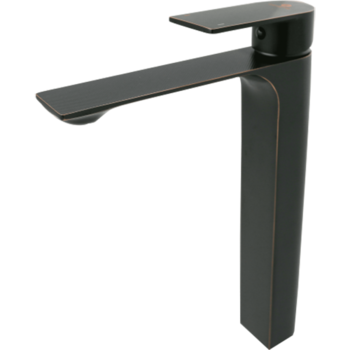 Baterie lavoar Ermetiq Stylish ER-DG114N, tip stalp, Negru