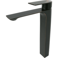 Baterie lavoar Ermetiq Stylish ER-DG114N, tip stalp, Negru