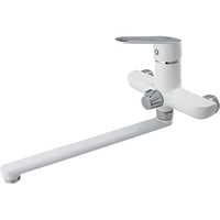 Baterie cada/dus Ermetiq ER-A202A, pipa mobila 30mm, cu set de dus, Alb