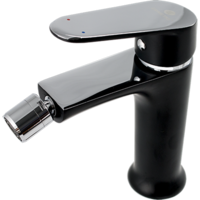 Baterie bideu Ermetiq ER-A211N, monocomanda, cartus ceramic, aerator, Negru