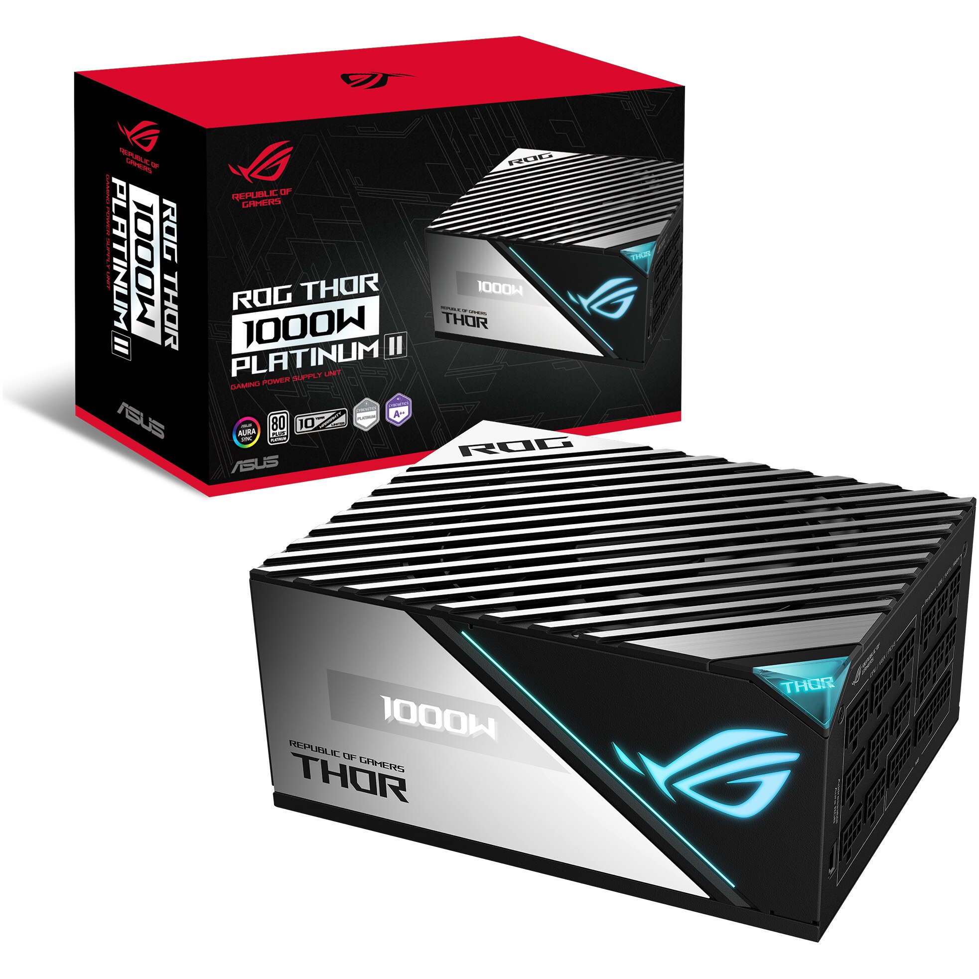 Sursa ASUS ROG Thor, 80 PLUS® Platinum, 1000W, Fully Modular