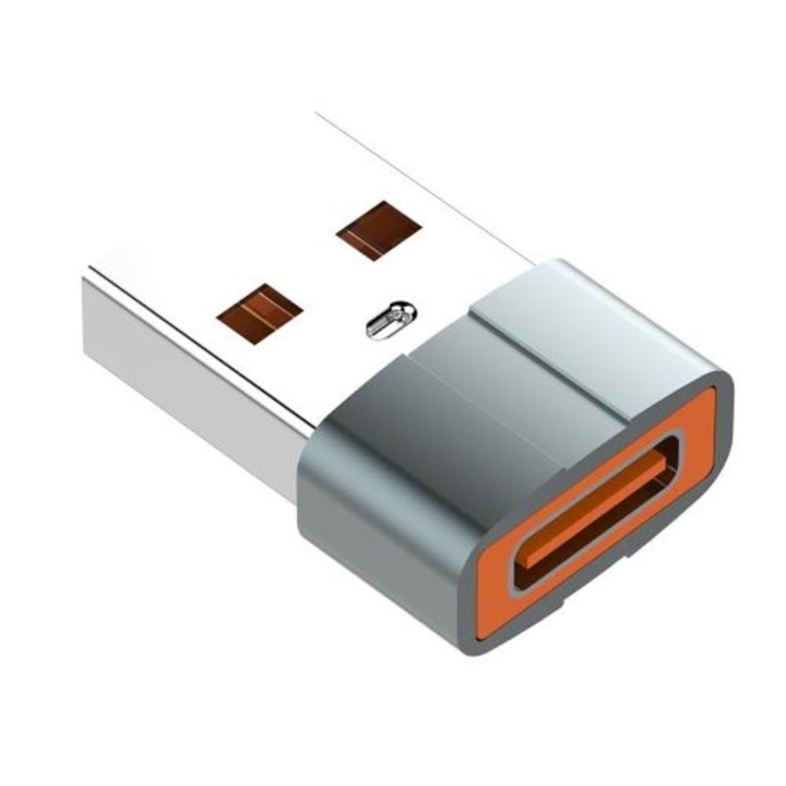 Adaptor LDNIO , USB-C mama - USB tata, transmisie rapida