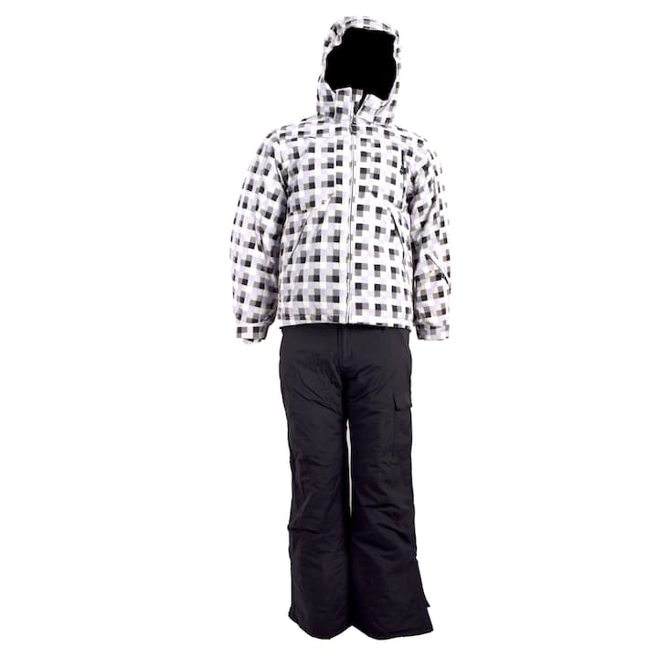 Детски комплект яке и панталон за ски, Crane sports, 158-164 см, сив