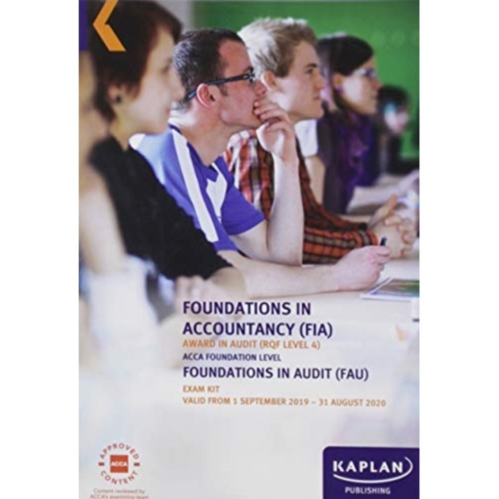 FOUNDATIONS IN AUDIT (INT/UK) - EXAM KIT de KAPLAN PUBLISHING