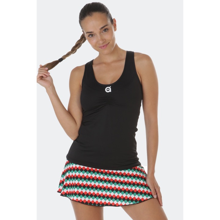 Fusta sport dama Italia, A 40 Grados by 3 Sport & Style, Poliester, Multicolor