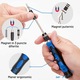 Set Surubelnita de Precizie extensibila 142 in 1, Chigoods, bits otel, electronice, electrocasnice, mobilier, service telefoane, flexibila, cu ventuza, penseta si maner ergonomic