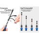 Set Surubelnita de Precizie extensibila 142 in 1, Chigoods, bits otel, electronice, electrocasnice, mobilier, service telefoane, flexibila, cu ventuza, penseta si maner ergonomic