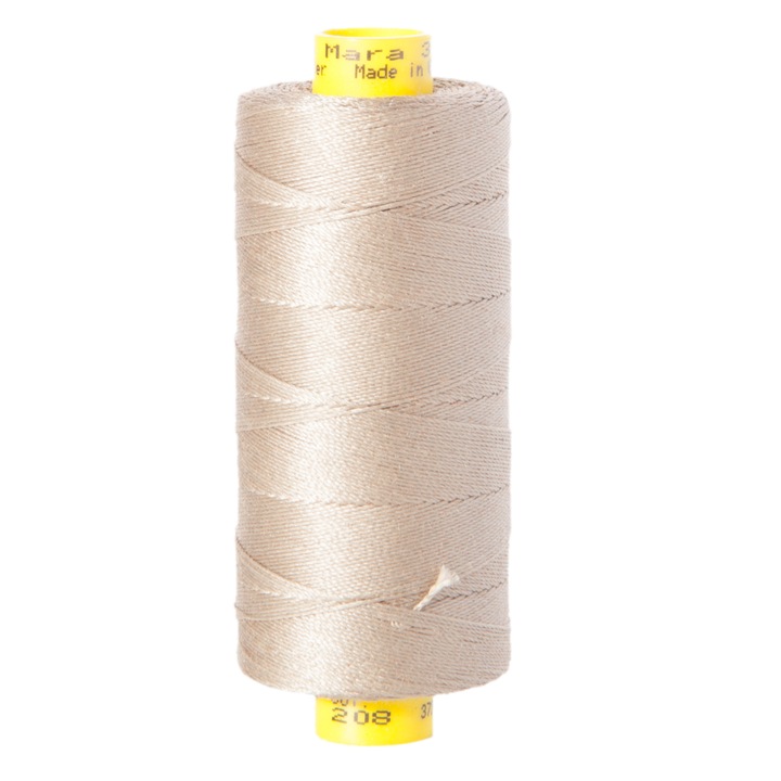 Ata de cusut Gutermann Mara 30 100% poliester - 300m - Gri 208