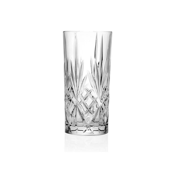 Vizes/üdítős pohár készlet RCR Style Melodia, Crystal, HoReCa, 6 db, HoReCa