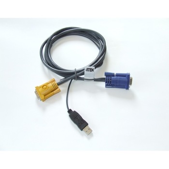 Set cabluri pentru KVM ATEN, USB, 1.8 m Set cabluri pentru KVM ATEN, USB, 1.8 m