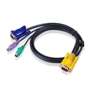 Set cabluri pentru KVM ATEN, PS/2, 1.8 m Set cabluri pentru KVM ATEN, PS/2, 1.8 m