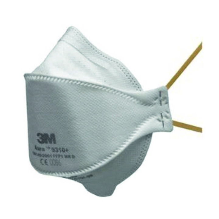 3M™ Aura 9310 Összehajtható légzésvédő maszk részecskék ellen