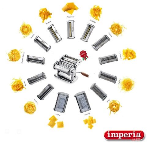 Машина за прясна паста IMPERIA, модел TITANIA 190, ръчна - eMAG.bg