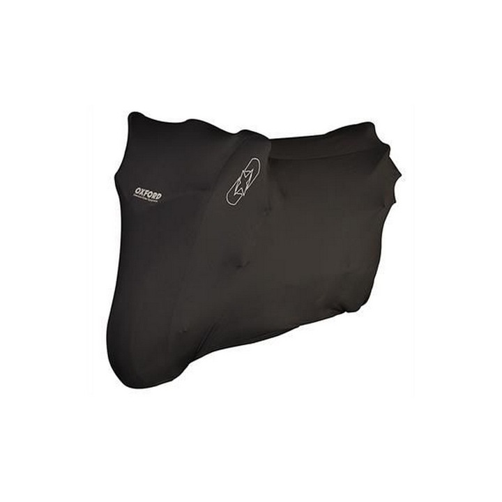 Oxford Protex Indoor Premium Stretch-fit motorponyva , fekete, méret XL