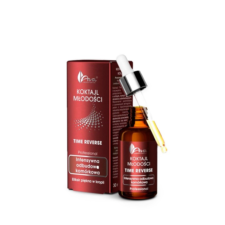 AVA Resveratrol szérum és kollagén, 30ml