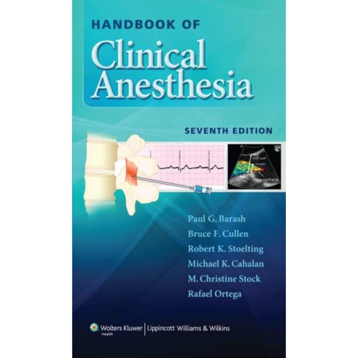 Handbook of Clinical Anesthesia de Paul G. Barash