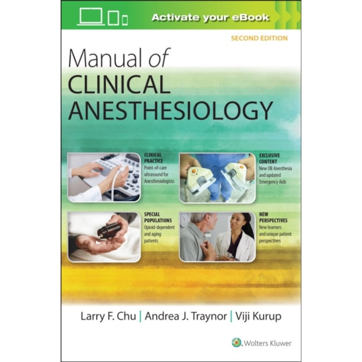 Manual of Clinical Anesthesiology de Larry F. Chu MD