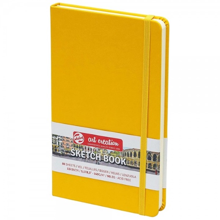 Скечбук Royal Talens, 80 листа, 140 грама, 13 x 21 см, Жълт