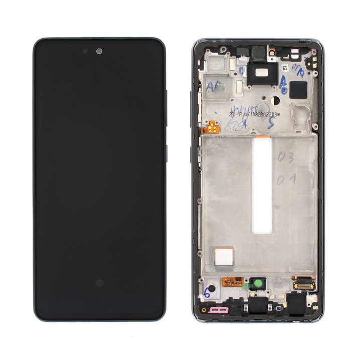 Тъчскрийн дисплей за Samsung Galaxy A52/ A52s 5G, С рамка, Черен GH82-26861A