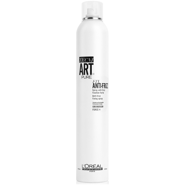 Fixativ profesional pentru fixare anti-umiditate L’Oréal Professionnel TECNI.ART Fix Anti-Frizz 400ml