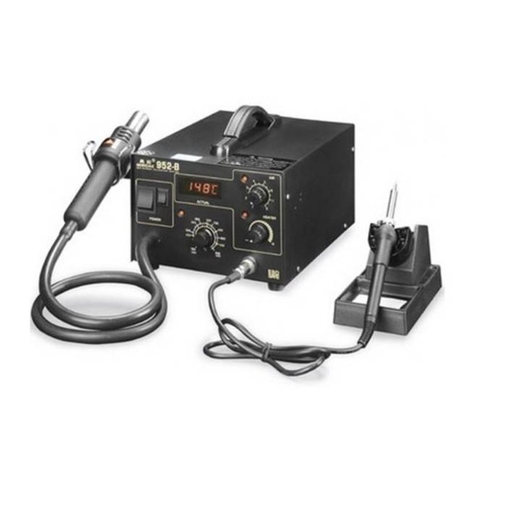 Поялна станция 952B, Горещ въздух, Регулатор, 220V, 330W