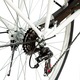 Дамски велосипед PROCART, Джанти 28 цола, 7 скорости Shimano, V-Brake, Кошница за пазаруване, Тюркоаз/бял
