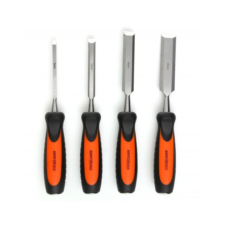 Комплект длета за дърво, Kraft&Dele, 4 бр., KD10890