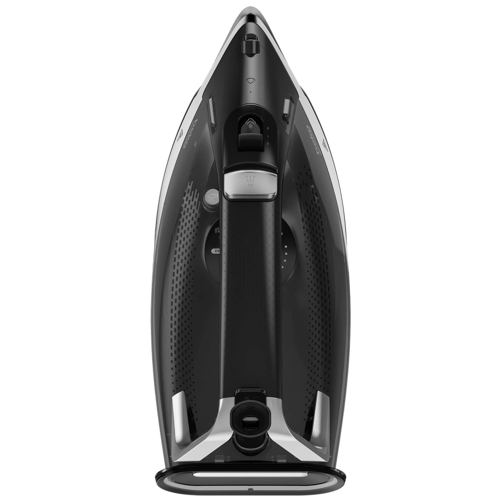 Fier de Calcat BEKO SIM5124A, 2600W, 230g/min, 350ml, talpa Soft Glide, Negru-Argintiu