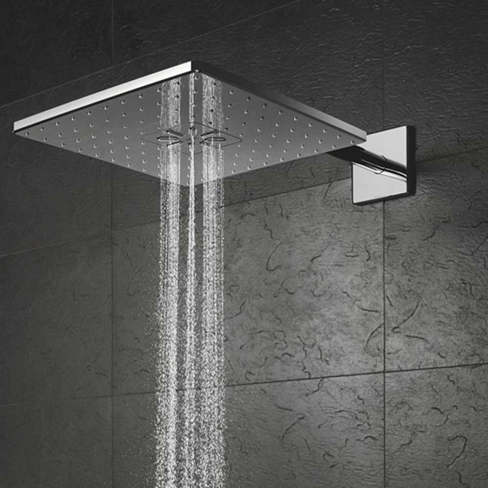 Zuhanygarnitúra Grohe GROHTHERM SMARTCONTROL RAINSHOWER SMARTACTIVE 310  CUBE - Termosztát, Zuhanyfej, Kézizuhany - eMAG.hu
