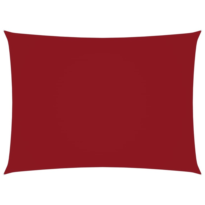 Платно-сенник vidaXL, Оксфорд текстил, Правоъгълно, 6x8 м, Червено