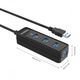 Orico W5PH4-U3 USB-elosztó, 4-portos USB3.0, asztali HUB
