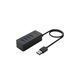 USB-elosztó Orico W5P-U3-30-BK-PRO, USB-elosztó, USB3.0 4 portos, asztali HUB