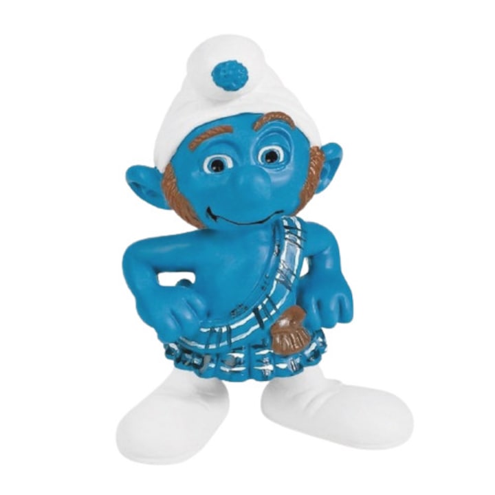 Фигурка The Smurfs, Смелият смърф, 5см