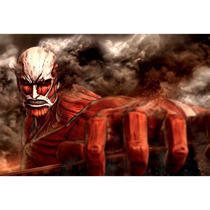 Poster Attack On Titan Collosal Titan, 61x90cm, Multicolor - EMAG.ro