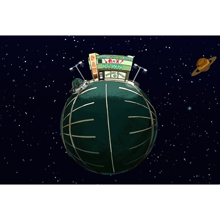 Rick And Morty Poszter Pawn Shop, 61x90cm, Többszínű