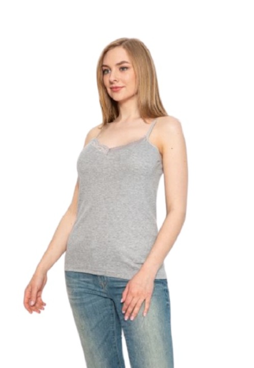 6 db-os noi felso szett 151, Vivaldi, pamut 12'3, Szürke/Mályvaszín/Rózsaszín