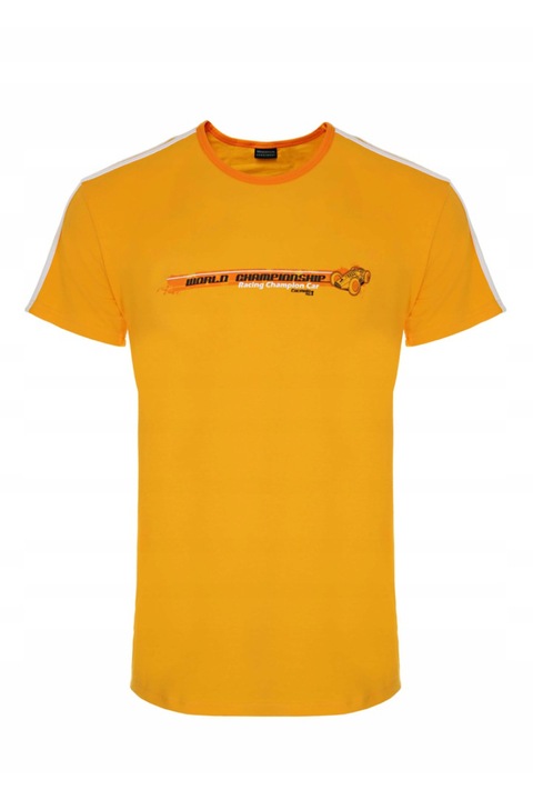 Henderson póló, pamut / elasztán, sárga, Sárga, L