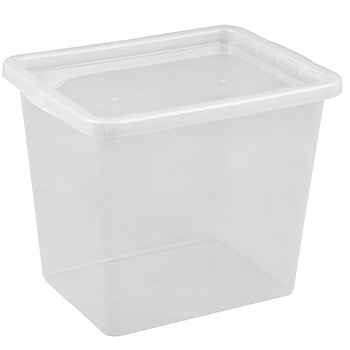 Cutie depozitare cu capac, Plast Team, 29 litri Cutie depozitare cu capac, Plast Team, 29 litri