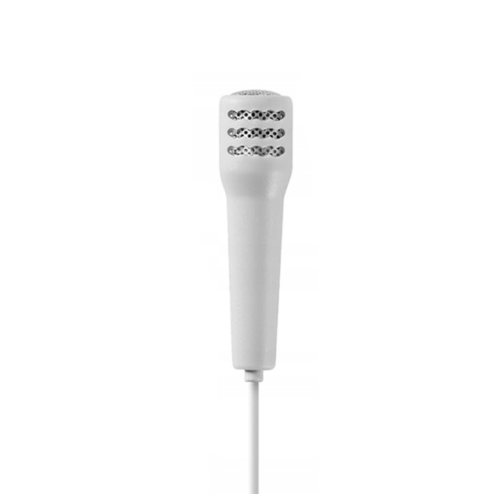 Мини микрофон Palmonix, За телефон, С кабел 1.5 м, 5.8x1.3x1.7 см, Сребрист