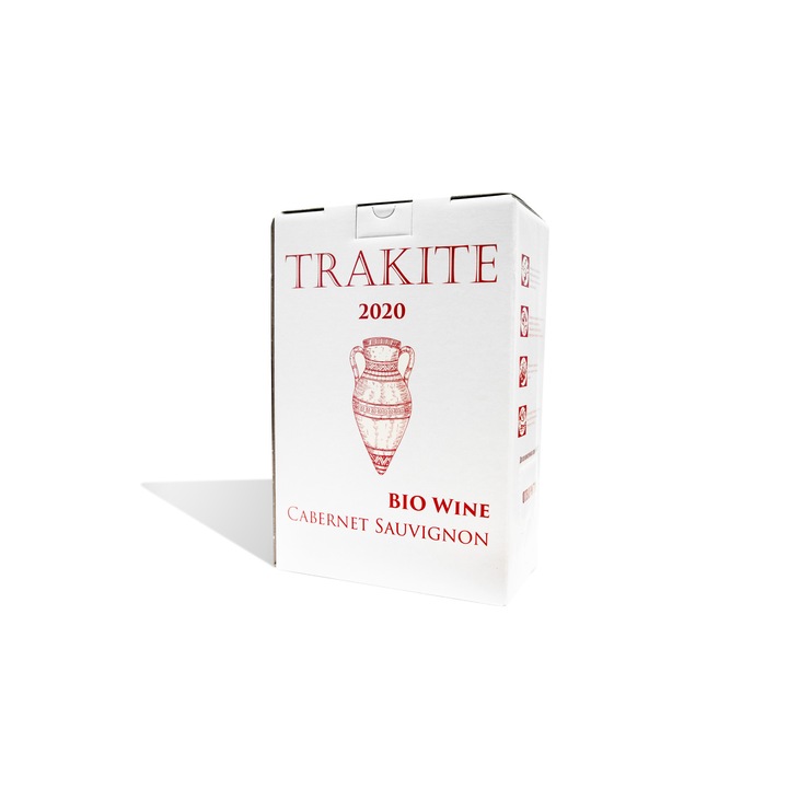 БИО Вино TRAKITE, cabernet sauvignon blanc, Реколта - 2020г