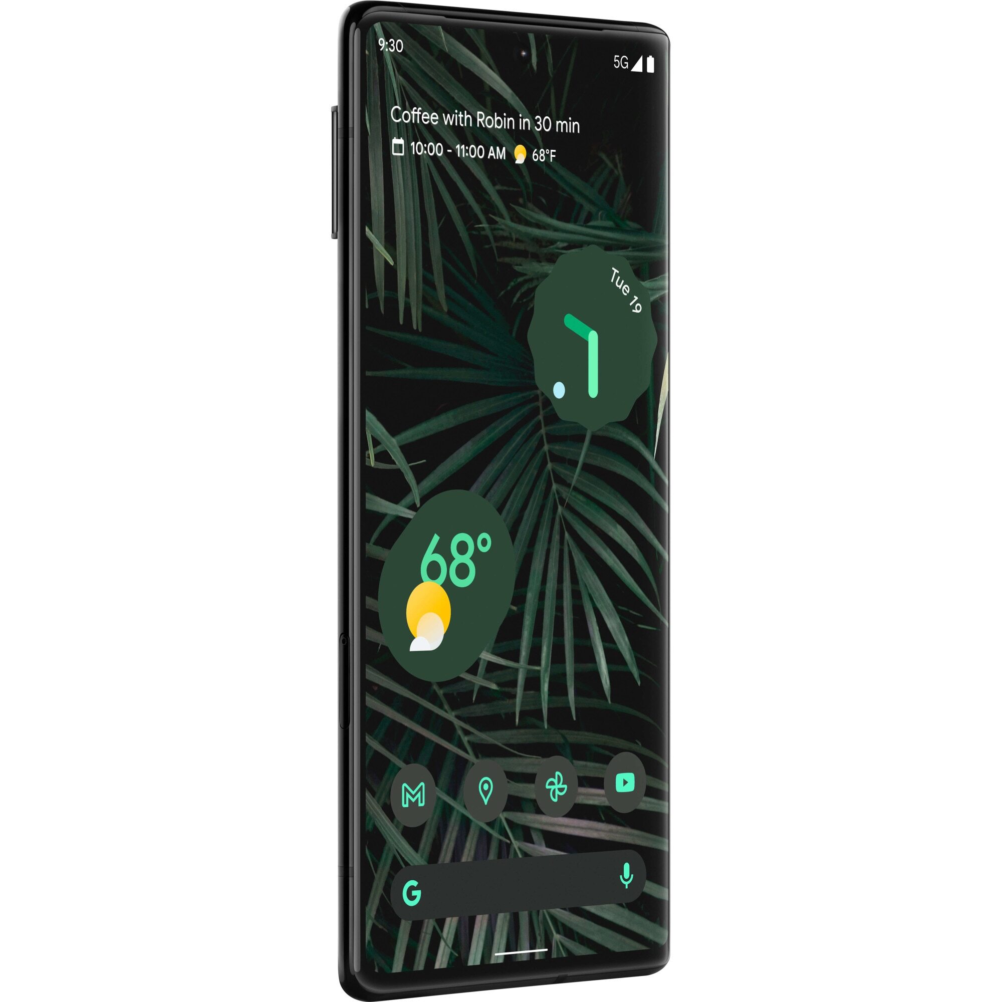 Telefon mobil Google Pixel 6 Pro, 256GB, 12GB RAM, 5G, Stormy