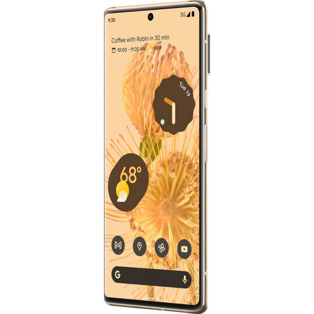 Telefon mobil Google Pixel 6 Pro, 256GB, 12GB RAM, 5G, Sorta Sunny