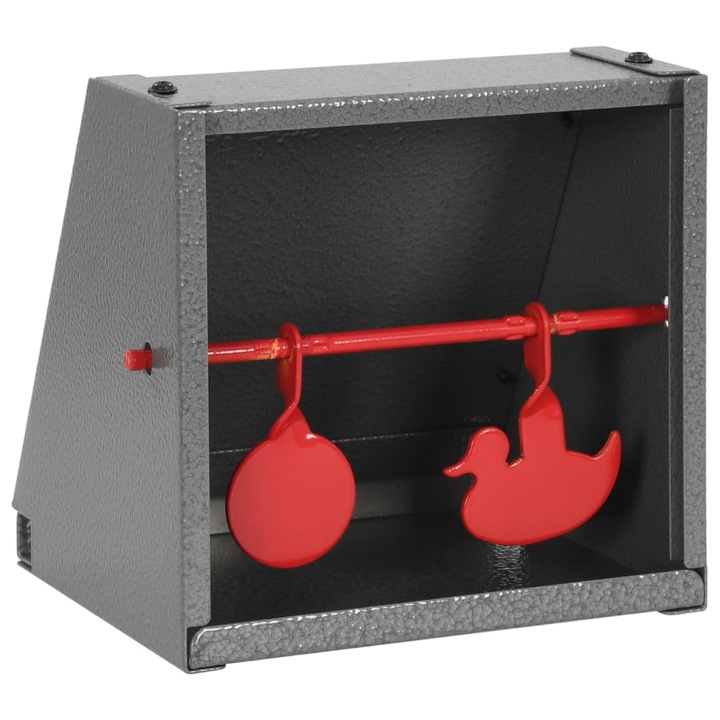 Tinta colectare gloante vidaXL, Otel, Gri 15 x 12 x 14 cm