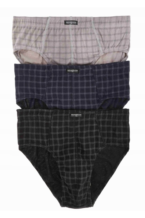 OEM Henderson férfi alsónemű készlet, pamut, M-es méret, többszínű, 3 db